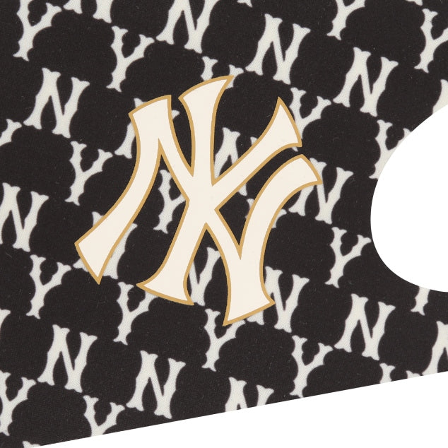 MLB 口罩 (全NY紋 )-黑色