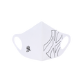 MLB 口罩 ( 大小NY字 )-白色