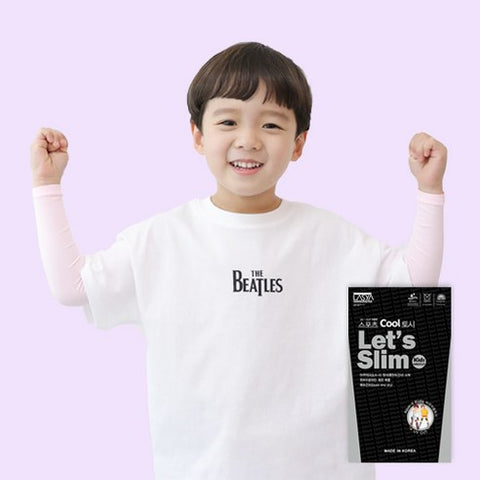 Let's Slim 小童手冰袖-均碼(26~27cm)-粉紅