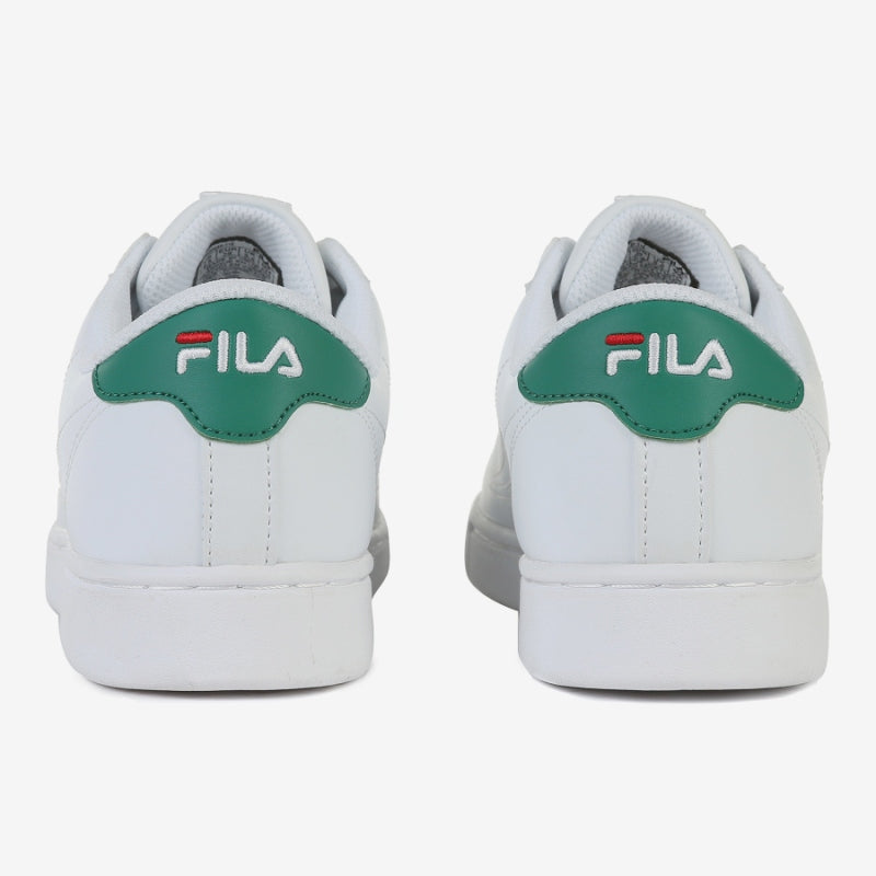 FILA COURT ACE 中性復古小白鞋-白色/綠色