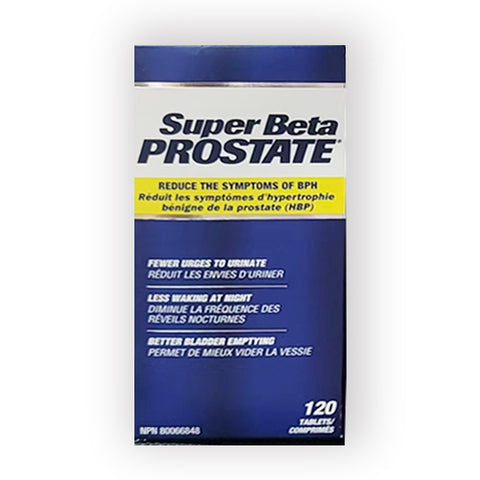 Super Beta - 加拿大 Prostate前列腺健康膠囊  含β谷甾醇 (120粒)#202608