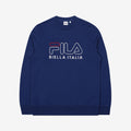 FILA 長袖衛衣-藍色