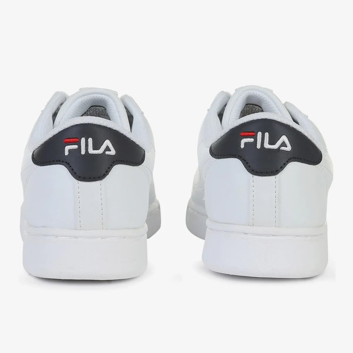 FILA COURT ACE 中性復古小白鞋-白色/藍色