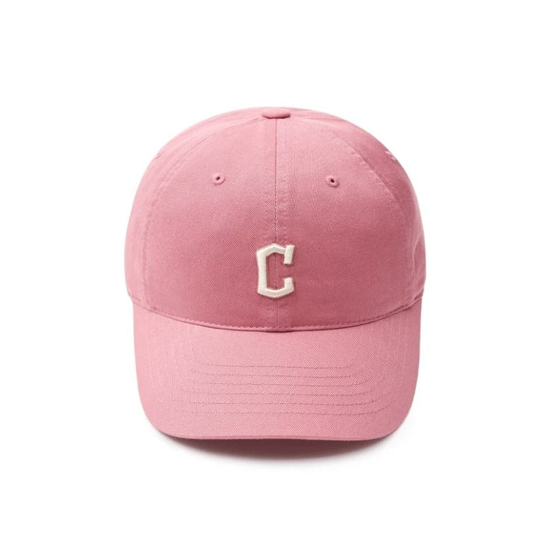MLB 韓國 克利夫蘭印第安人隊-粉色（白色Logo）