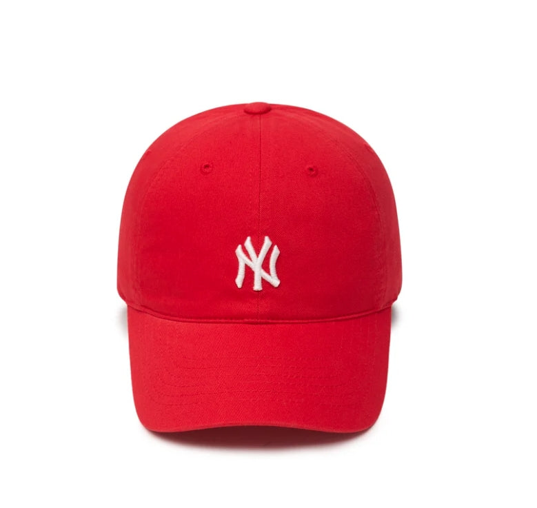 MLB 韓國 紐約洋基隊-紅色（白色小Logo）
