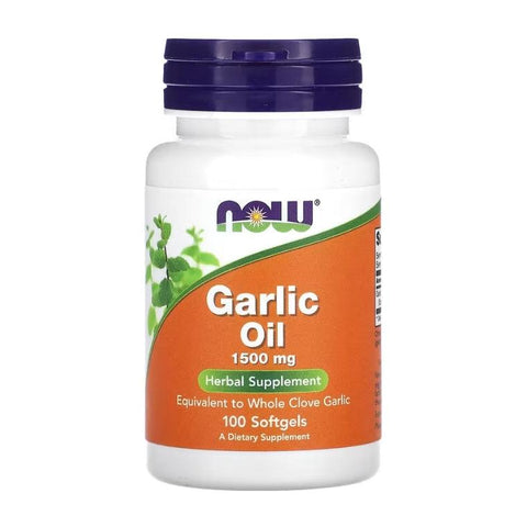 NOW - Garlic Oil 大蒜油 1500毫克 (250 粒)#202610