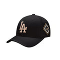 MLB 韓國 洛杉磯道奇隊棒球帽-黑金色