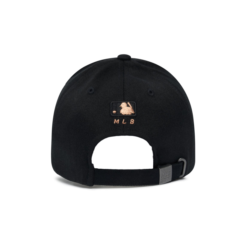 MLB 韓國 洛杉磯道奇隊棒球帽-黑金色