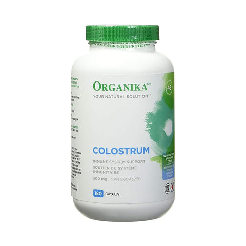 ORGANIKA - COLOSTRUM (加拿大) 牛初乳復合膠囊 500mg(180粒裝)#202511