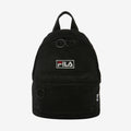 FILA 黑色迷你燈芯絨雙肩包（FS3BPC6370F-BLK）