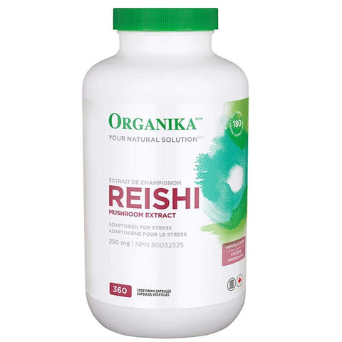 ORGANIKA - Reishi Mushroom Extract (加拿大) 靈芝精華(360粒裝)#202606
