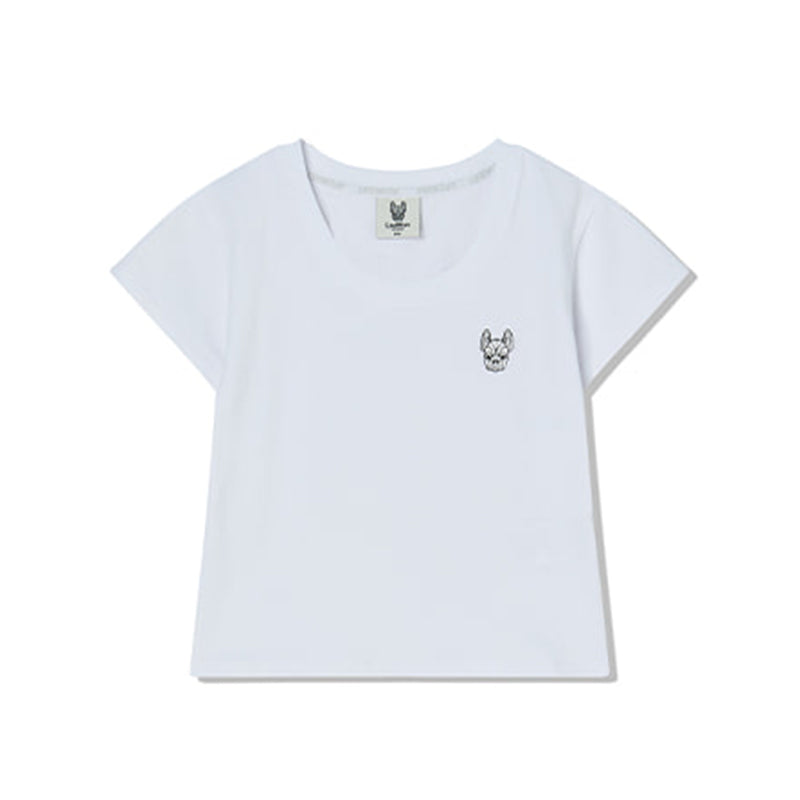 LifeWork 韓國摩登女裝短款短袖T恤