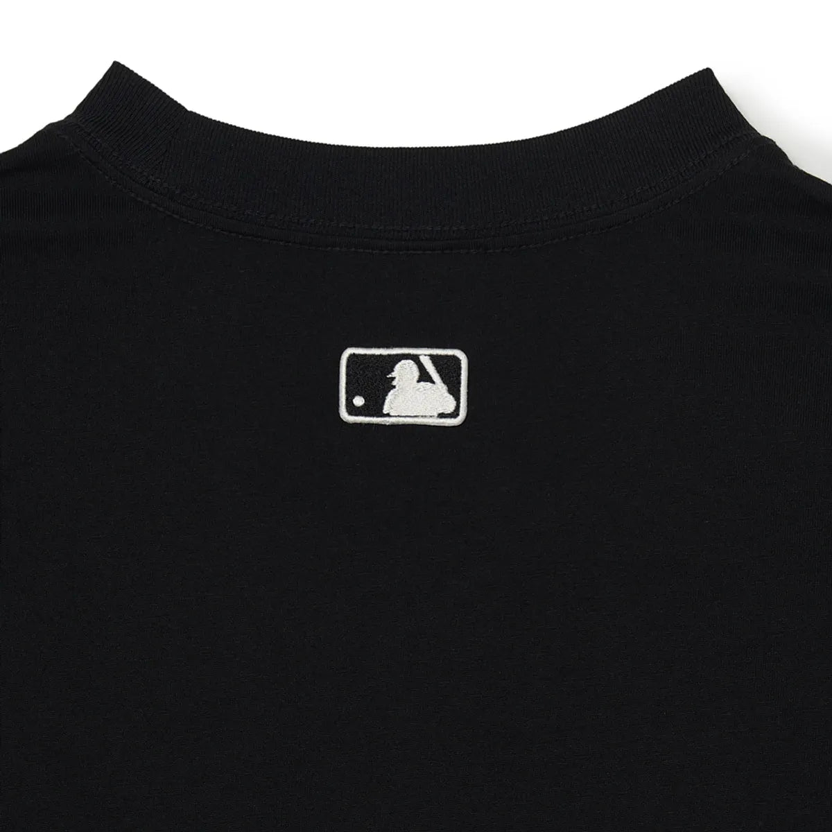 MLB 男女兔年印花寬鬆T恤-紐約洋基隊-黑色（3ATSQ0131-50BKS）