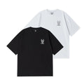 LifeWork  黑/白色 左狗頭圖 T恤（LW235TS900）