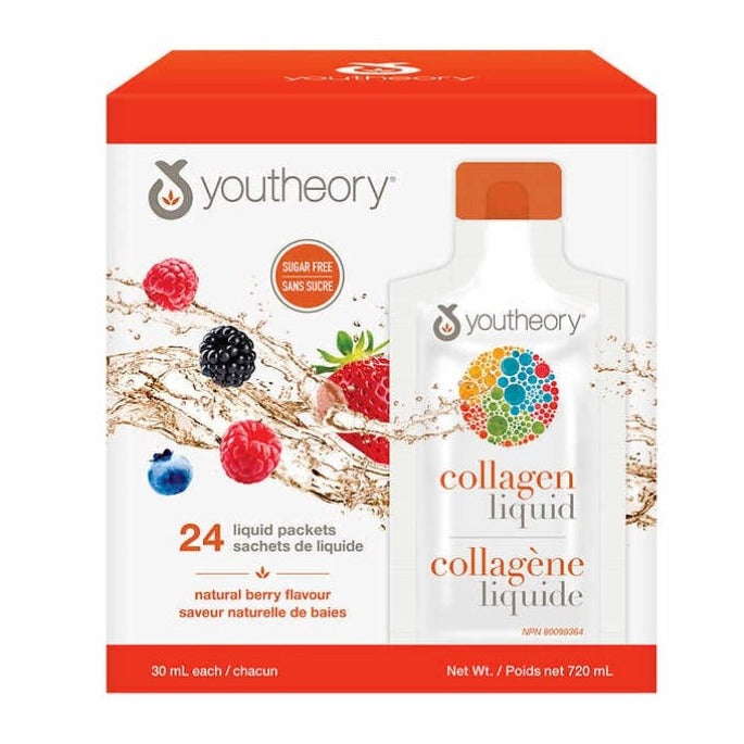 Youtheory 加拿大 Collagen Liquid 膠原蛋白液 30ml (1盒24包)#202406