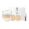 WHOO后 -（韓國）拱辰享 雪 亮白保濕氣墊粉底 (4件套裝) WHOO Gongjinhyang Seol Radiant White Moisture Cushion Foundation Special Set