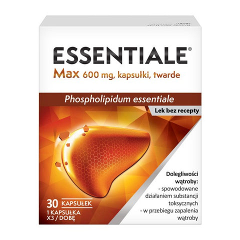 ESSENTIALE MAX 600mg 健肝素 (加強版) 30粒裝