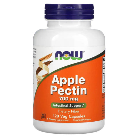 NOW - Apple Pectin 蘋果果膠素食膠囊 700毫克 (120 粒)