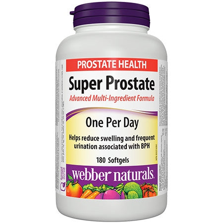 WEBBER NATURALS - 加拿大 Super Prostate 特強前列腺配方180粒#