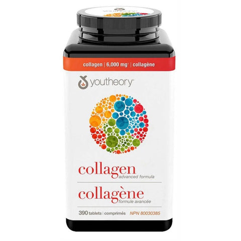 Youtheory 加拿大 Collagen Advanced Formula 膠原蛋白 強效配方 390粒