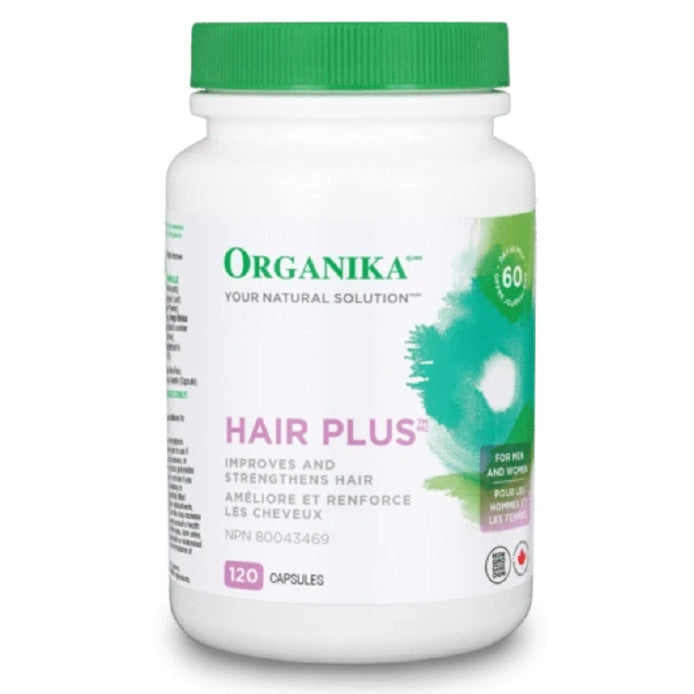 ORGANIKA奧加尼卡 - Hair Plus (加拿大) 激活頭髮營養素（120粒膠囊）
