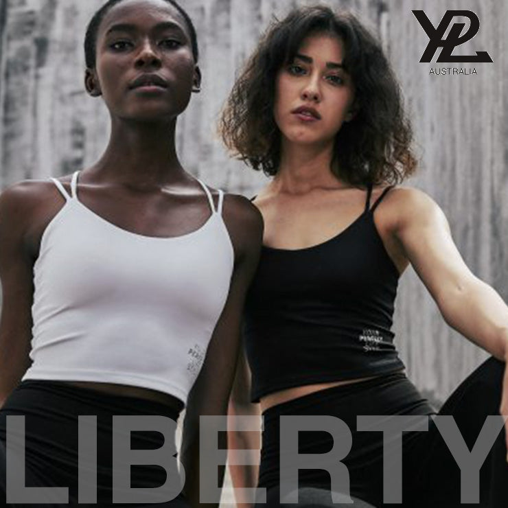 YPL 澳洲 Liberty Sling 美背零感吊帶運動背心 (黑色/白色) 現售價