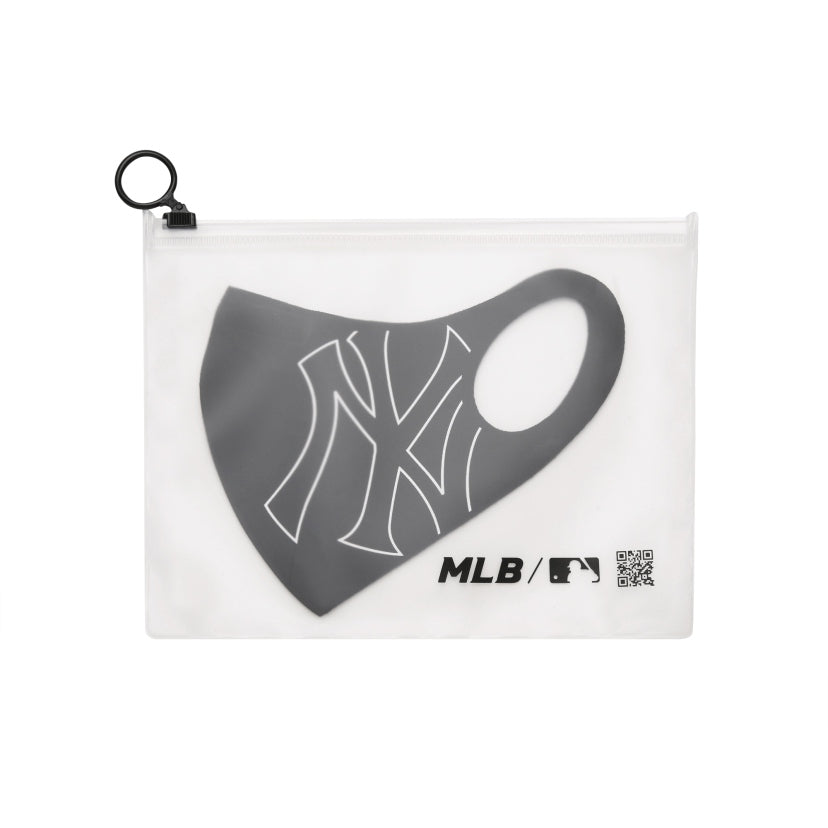 MLB 口罩 ( 大小NY字 )-黑色