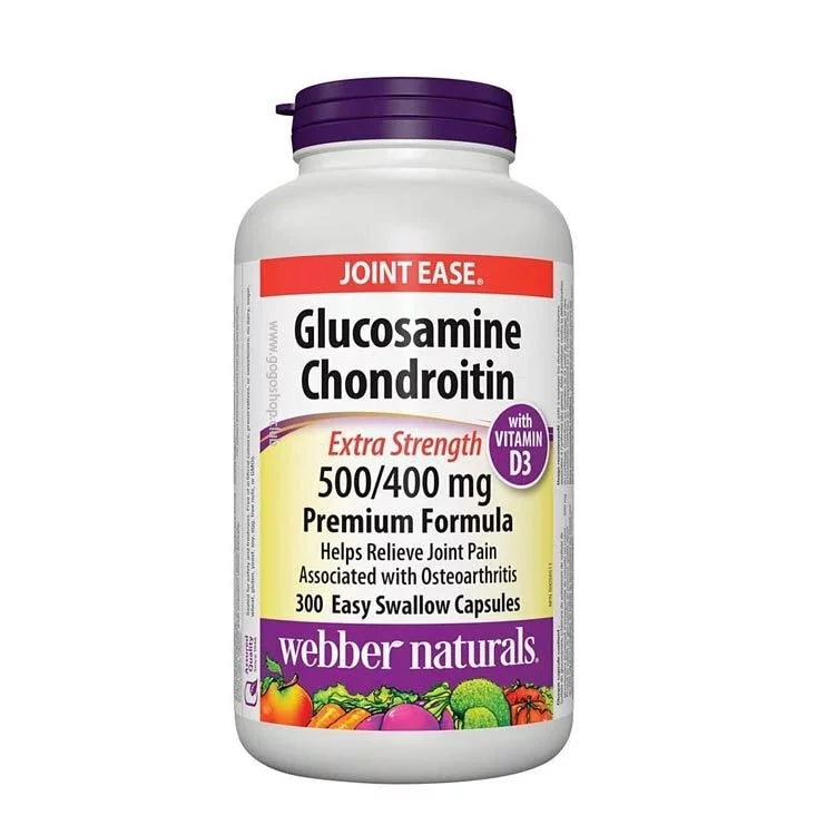 WEBBER NATURALS - Glucosamine Chondroitin  關節健骨配方 (特強型) (300粒裝)
