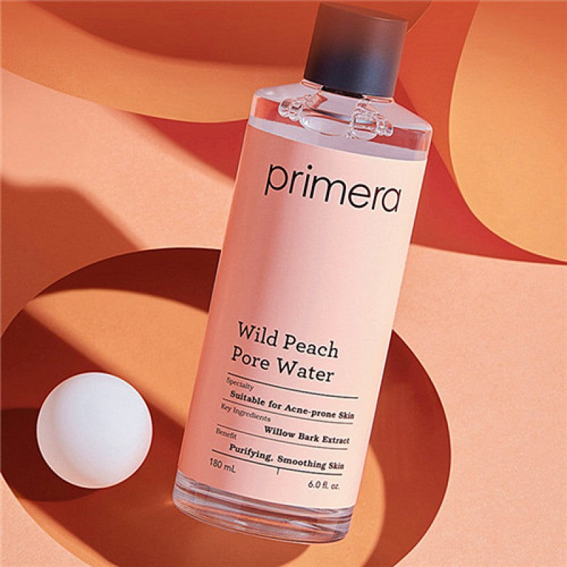 PRIMER芙莉美娜 - Wild Peach Pore Water （韓國）細緻毛孔爽膚水 180ml(202504)
