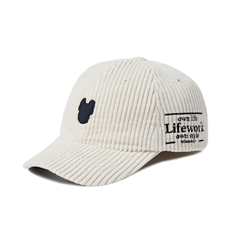 LifeWork 燈芯絨CAP帽
